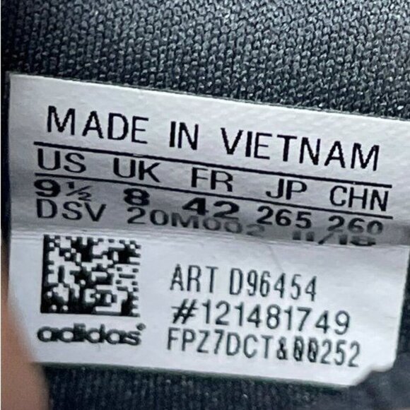 Adidas Womens Purebounce+ Running Shoes Gray Low Top Lace Up Mesh 9.5M - Picture 7 of 8